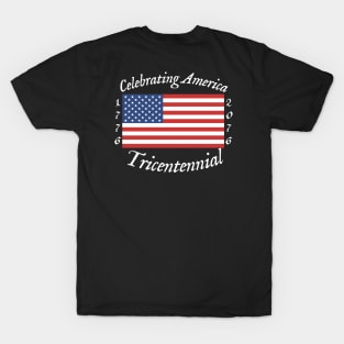 Tricentennial White/Black T-Shirt